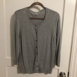 Grey cardigan from Nordstrom